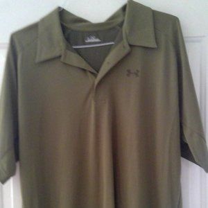 Men's Under Armour polo shirt - Army green
